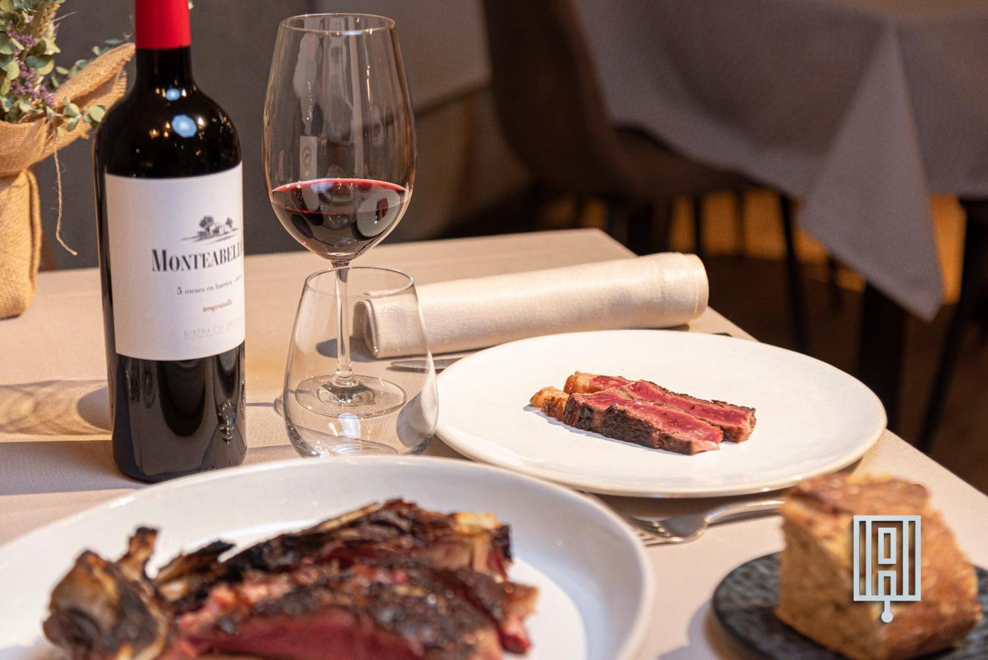 Restaurante Hotel Abadesa Villagonzalo Pedernales Kültér fotó